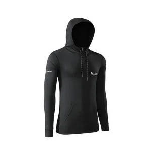 Black long-sleeved hat